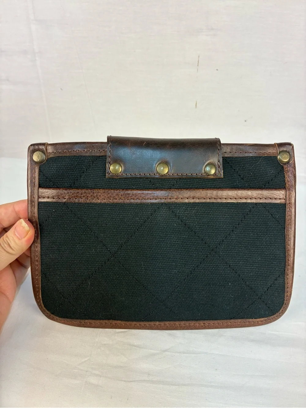 Will Leather Flannel Lined Envelope Style Pouch